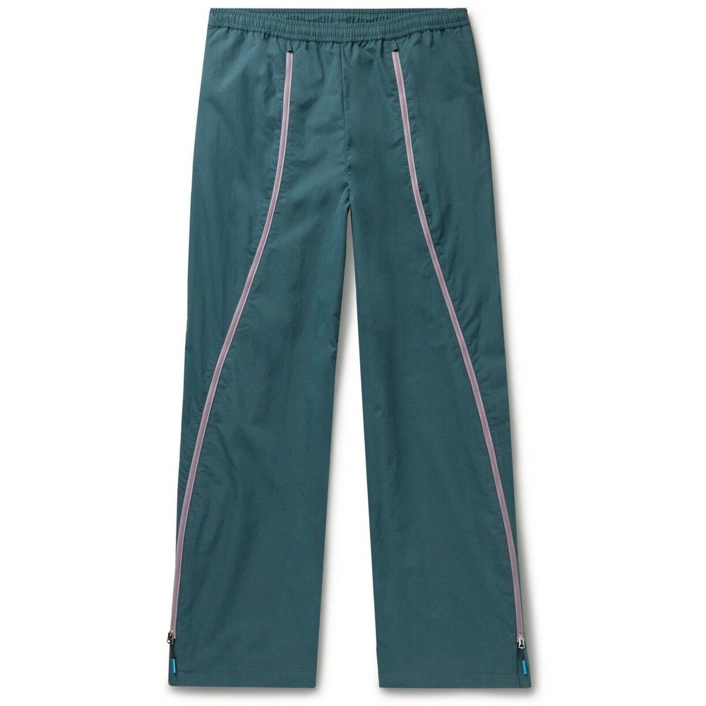 Acne Studios Green Nylon Track Pants size IT 52